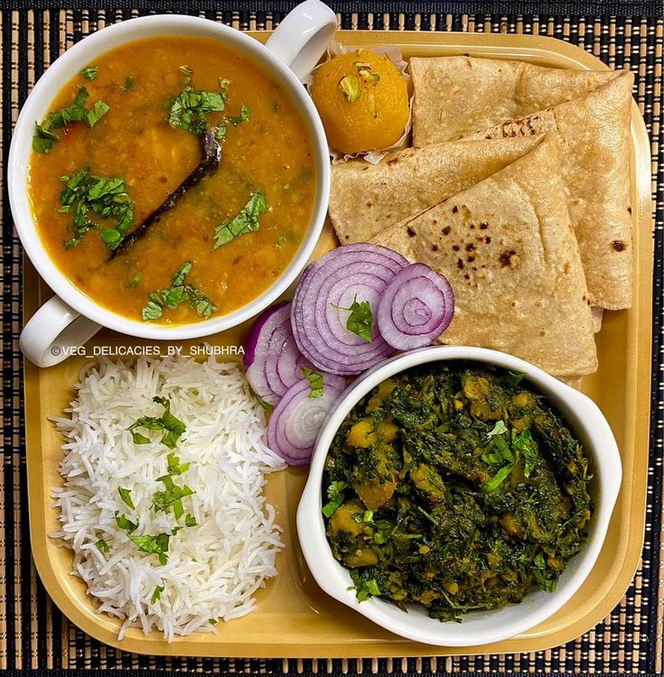 Veg Thali Chapati/Roti